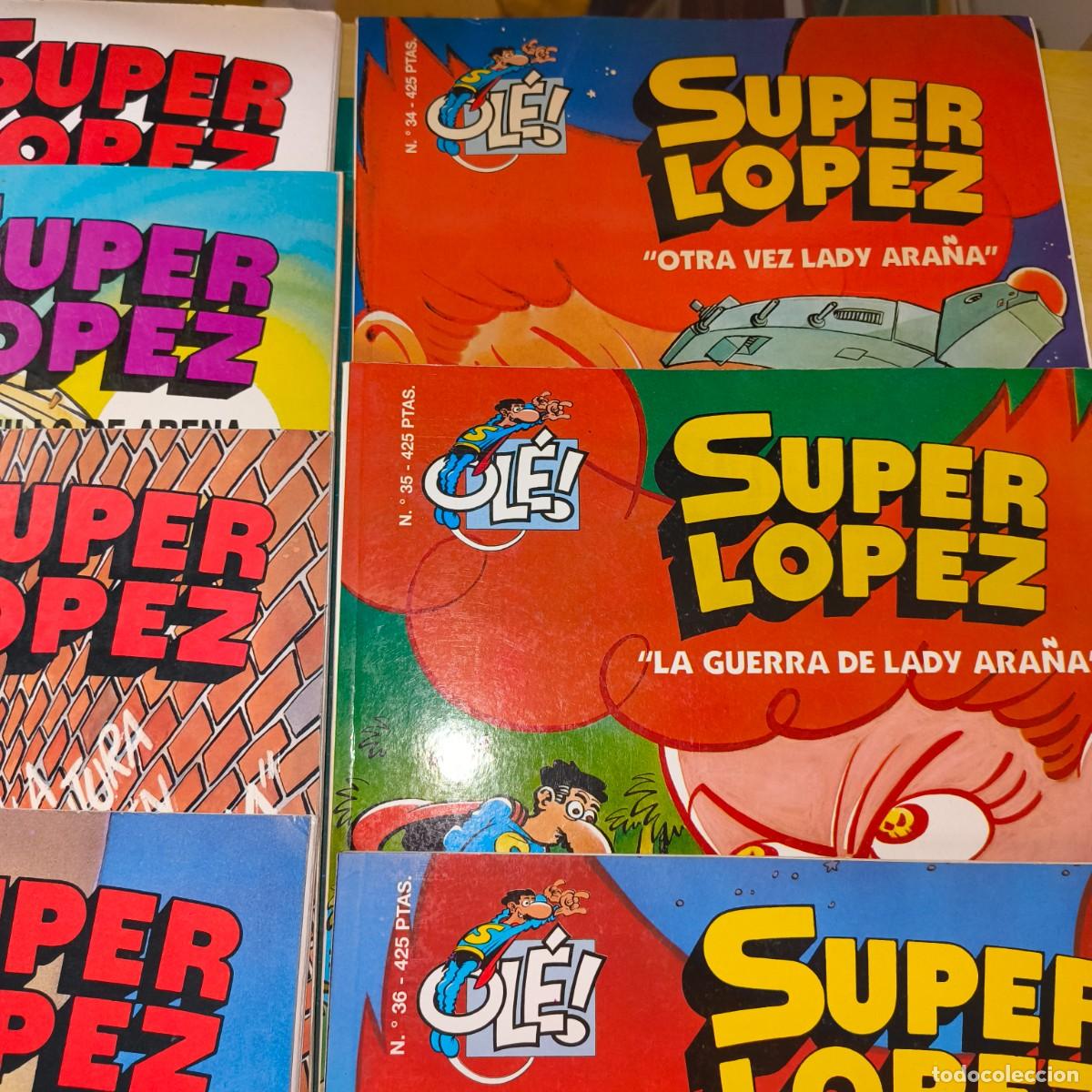 C&oacute;mics: Lote de 11 c&oacute;mics Ol&eacute; Superl&oacute;pez - Foto 6
