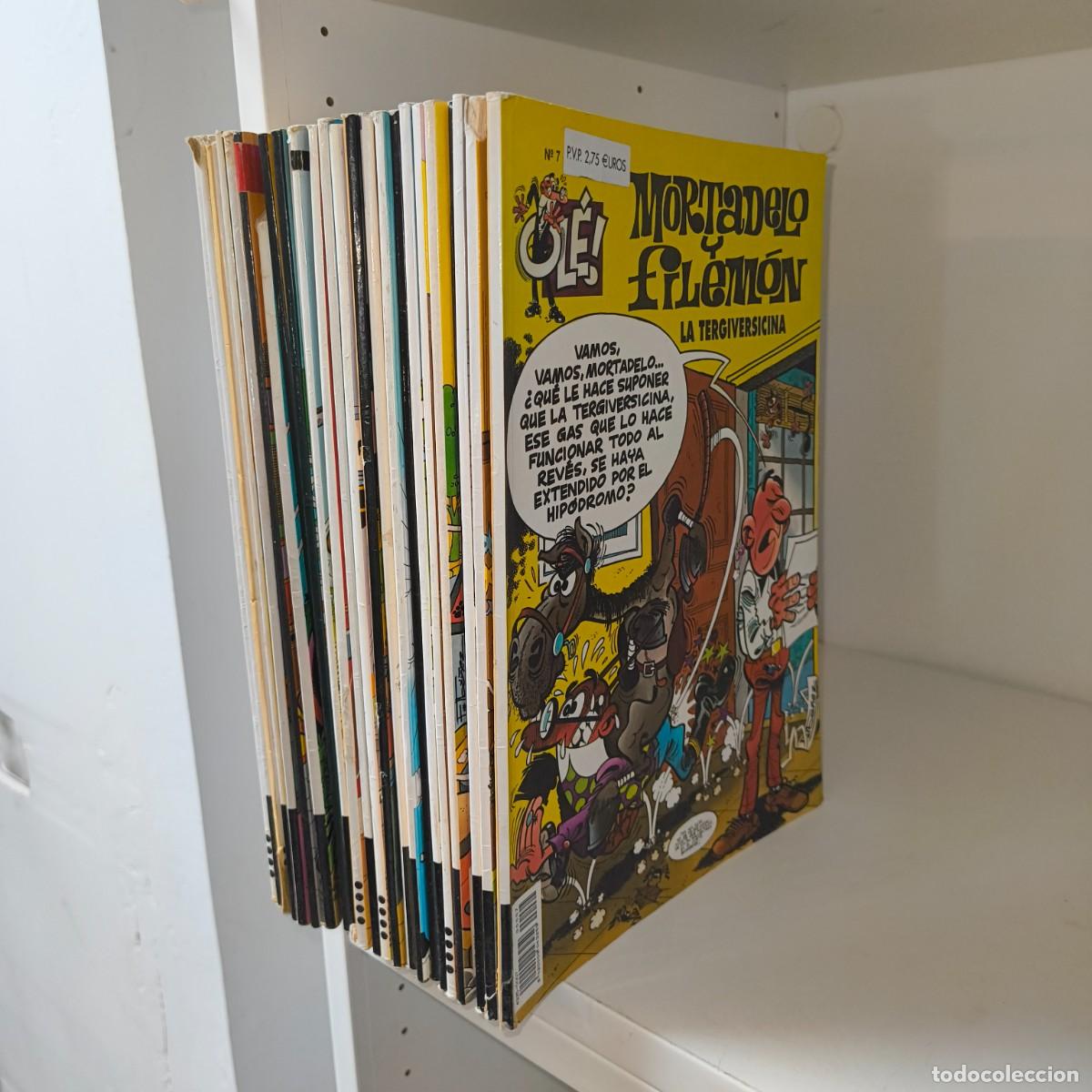C&oacute;mics: Lote de 29 tebeos Ol&eacute; Mortadelo y Filem&oacute;n