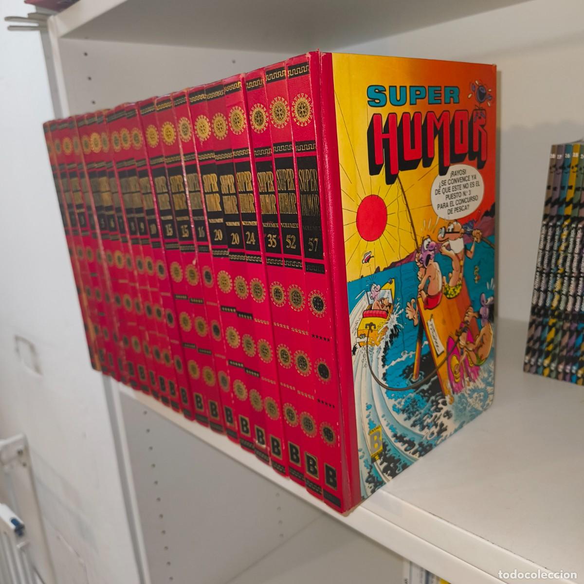 C&oacute;mics: Lote de 19 tomos Super Humor cl&aacute;sicos