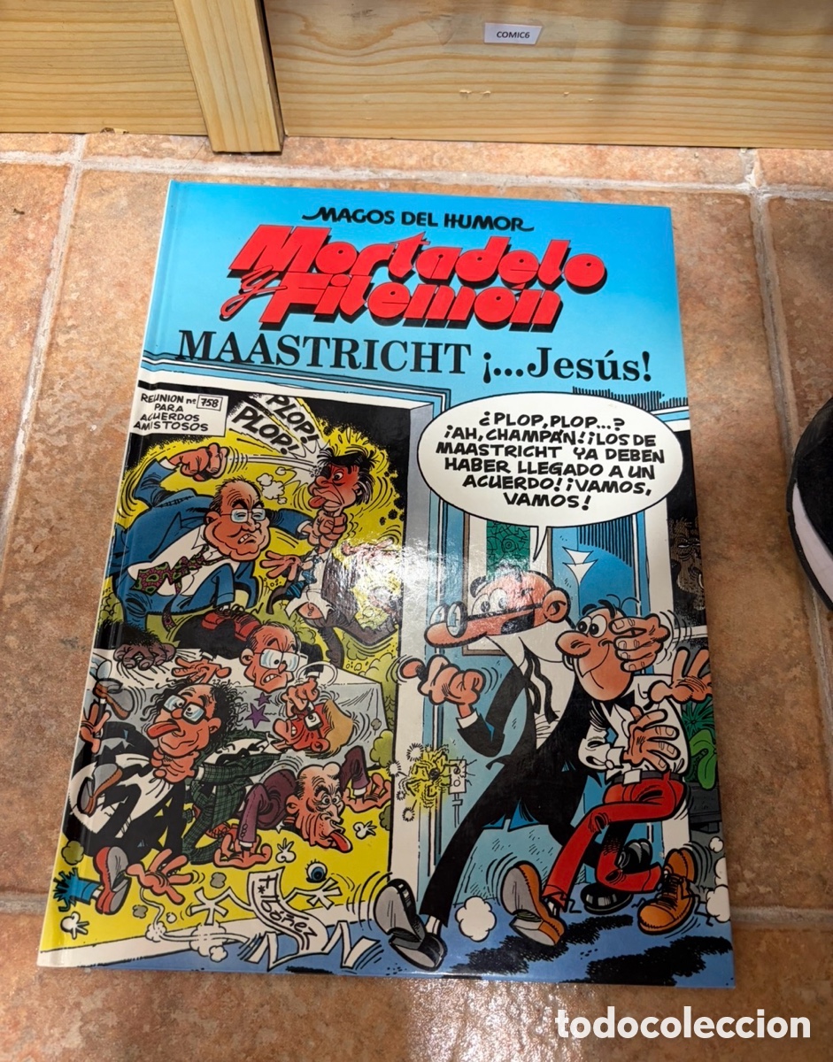 Comics: COMIC6 MAGOS DEL HUMOR MAASTRICHT &iexcl;...Jes&uacute;s! Mortadelo y Filem&oacute;n