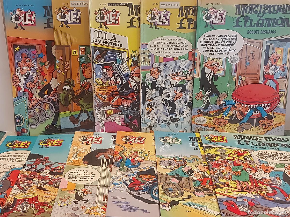 C&oacute;mics: LOTE 11 COLECCI&Oacute;N OL&Eacute;! | MORTADELO Y FILEM&Oacute;N | EDICIONES B | IB&Aacute;&Ntilde;EZ | LEER