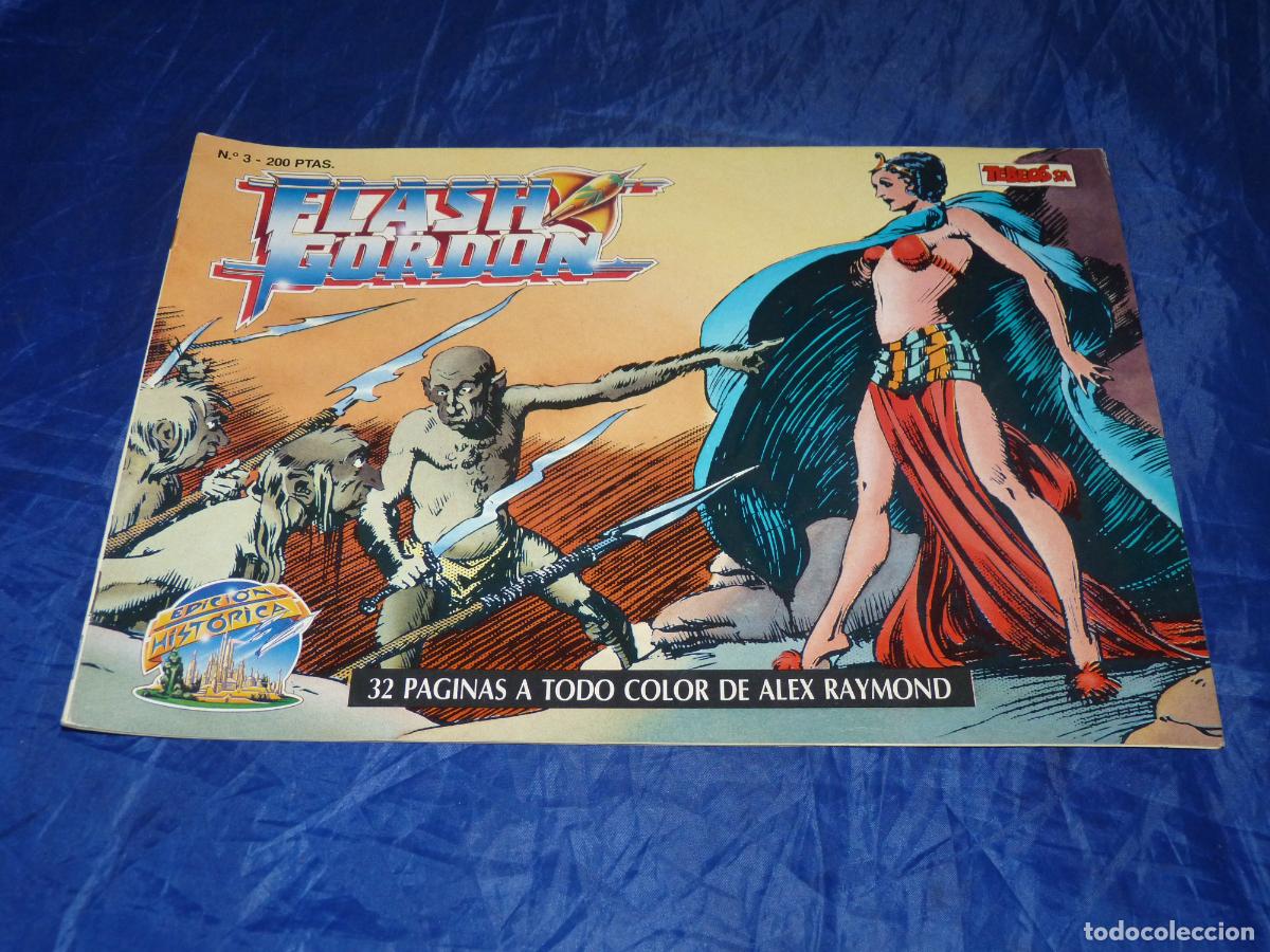 C&oacute;mics: FLASH GORDON, #3 EDICI&Oacute;N HIST&Oacute;RICA. EDICIONES B, OREFSLL - Foto 1