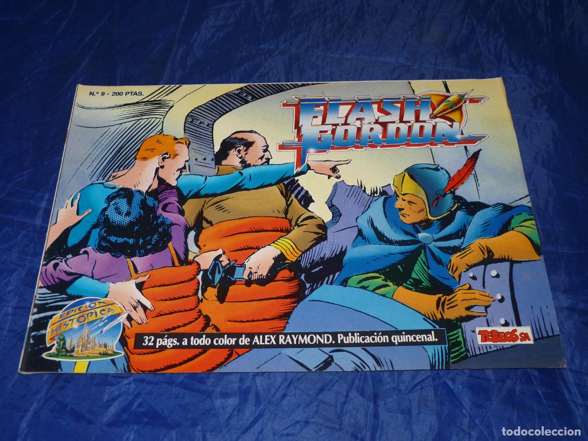 Fumetti: FLASH GORDON, #9 EDICI&Oacute;N HIST&Oacute;RICA. EDICIONES B, OREFSLL