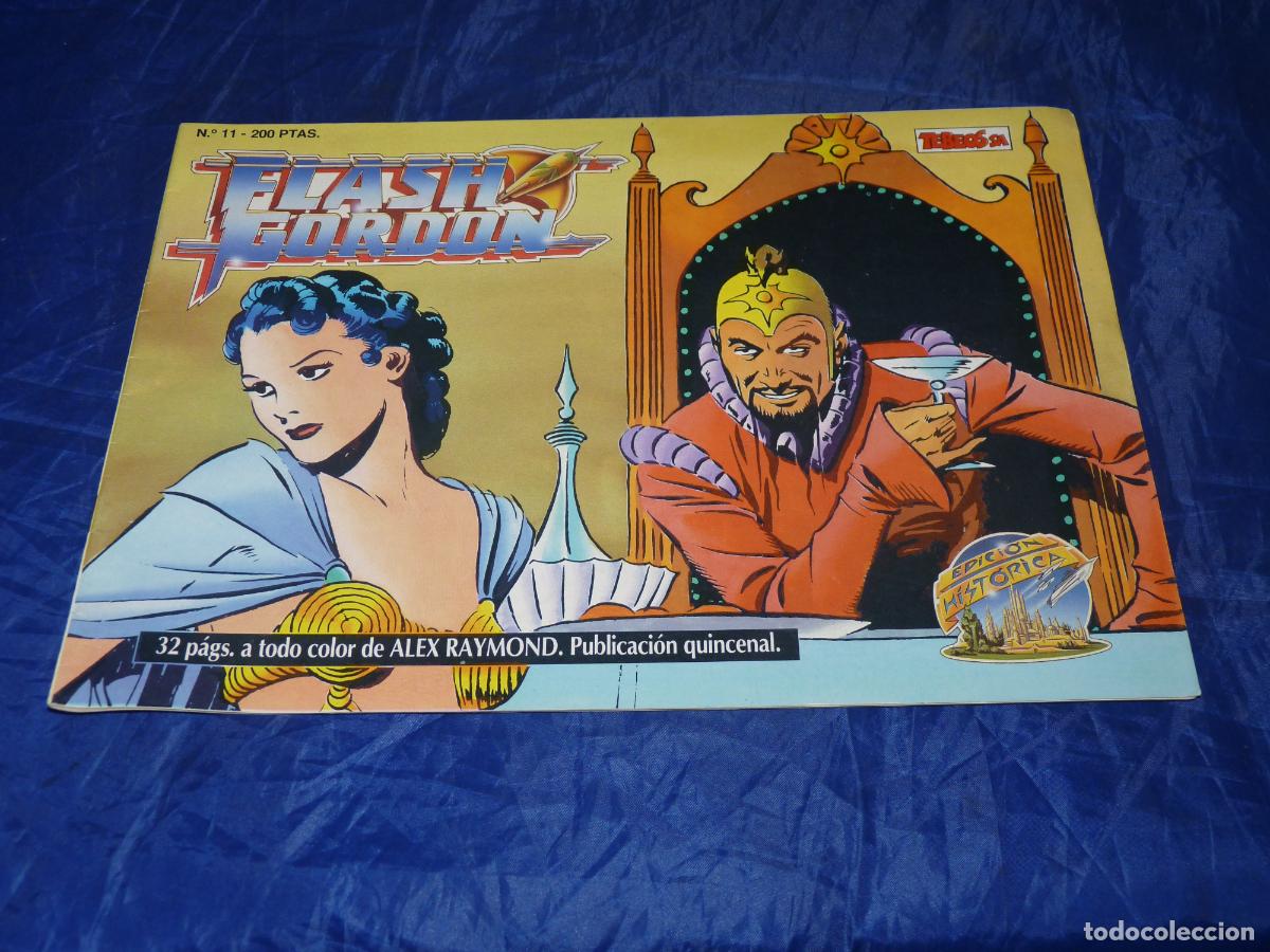 Comics: FLASH GORDON, #11 EDICI&Oacute;N HIST&Oacute;RICA. EDICIONES B, OREFSLL