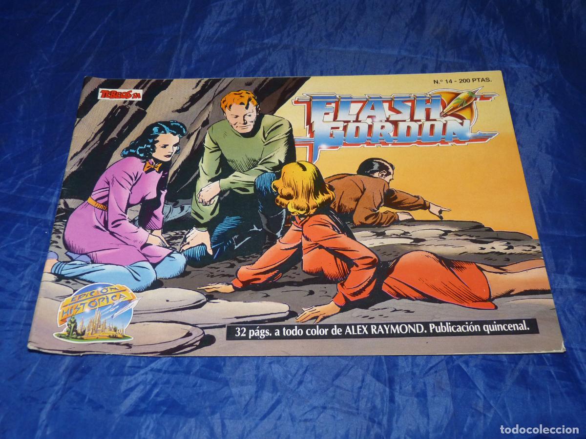 Comics: FLASH GORDON, #14 EDICI&Oacute;N HIST&Oacute;RICA. EDICIONES B, OREFSLL