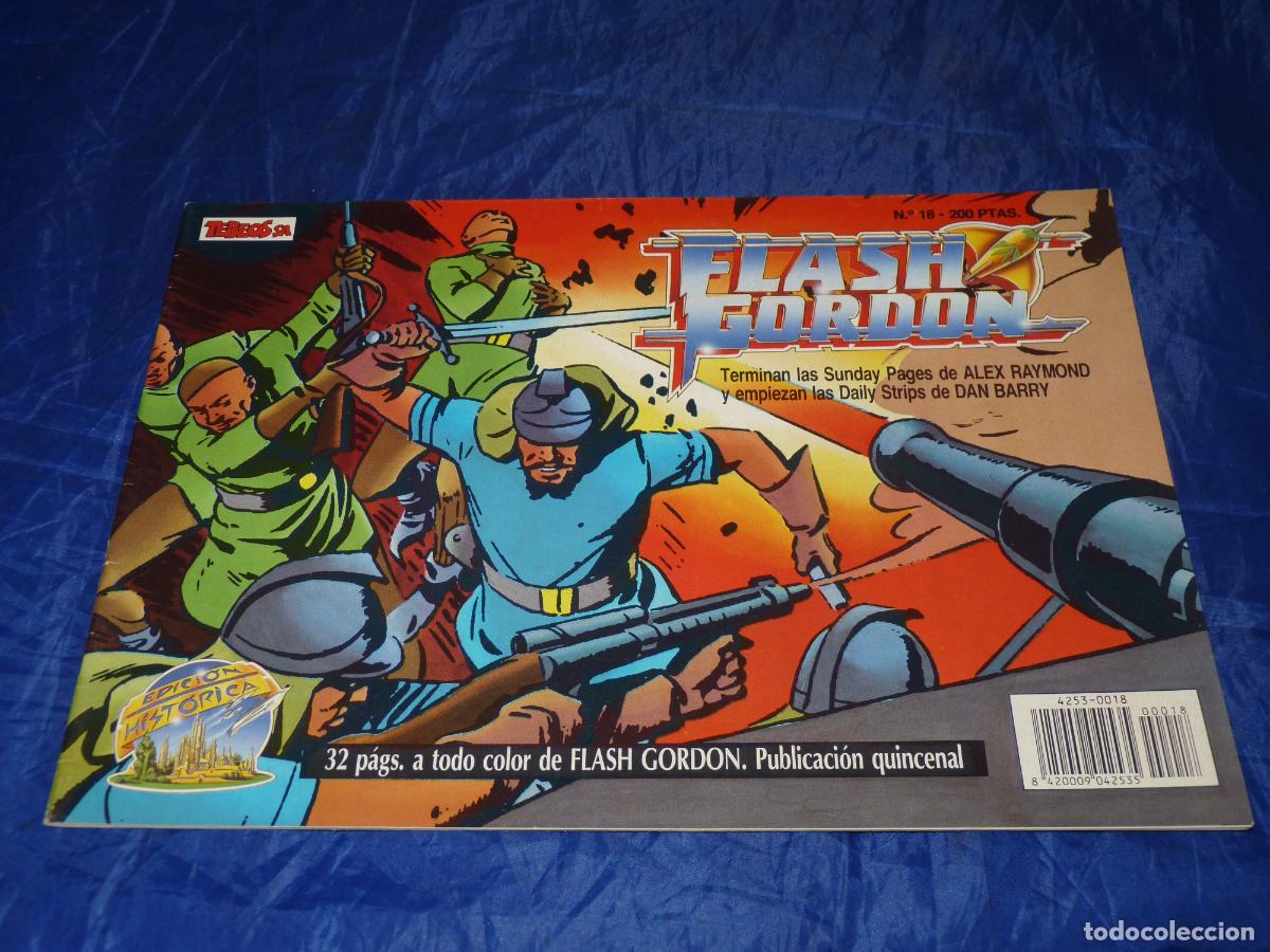 C&oacute;mics: FLASH GORDON, #18 EDICI&Oacute;N HIST&Oacute;RICA. EDICIONES B, OREFSLL