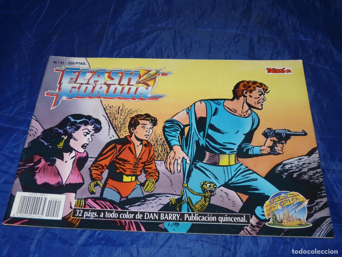 C&oacute;mics: FLASH GORDON, #21 EDICI&Oacute;N HIST&Oacute;RICA, EDICIONES B, OREFSLL