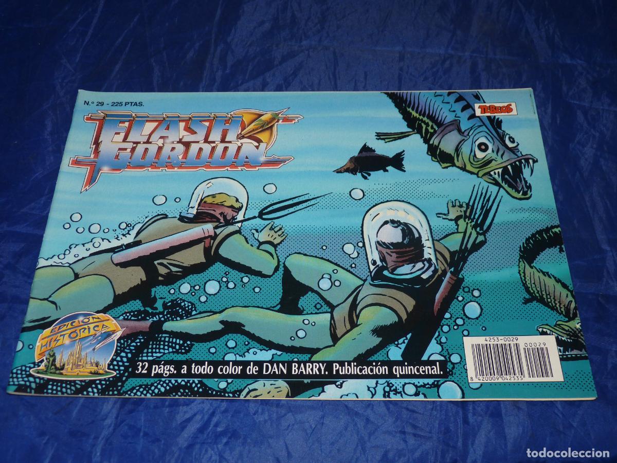 Comics: FLASH GORDON, #29 EDICI&Oacute;N HIST&Oacute;RICA. EDICIONES B, OREFSLL
