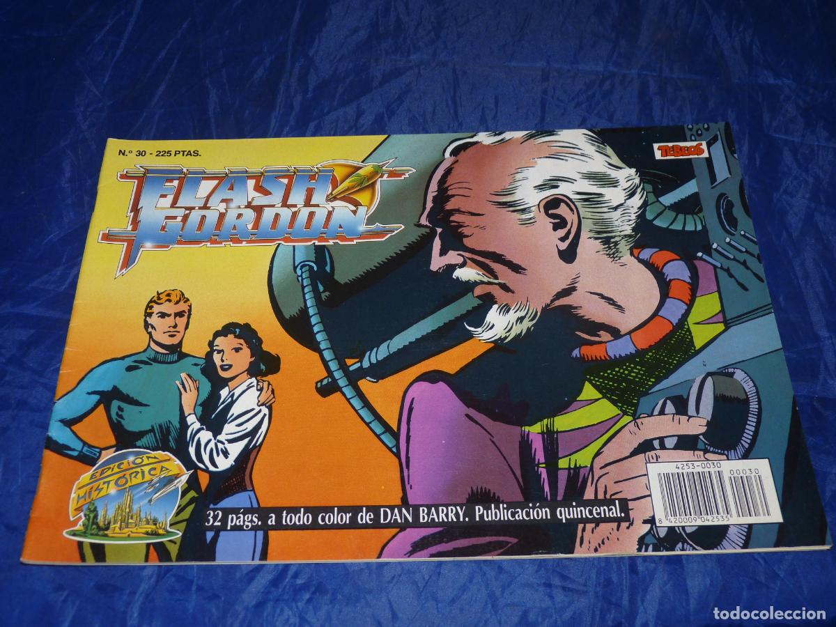 Comics: FLASH GORDON, #30 EDICI&Oacute;N HIST&Oacute;RICA. EDICIONES B, OREFSLL