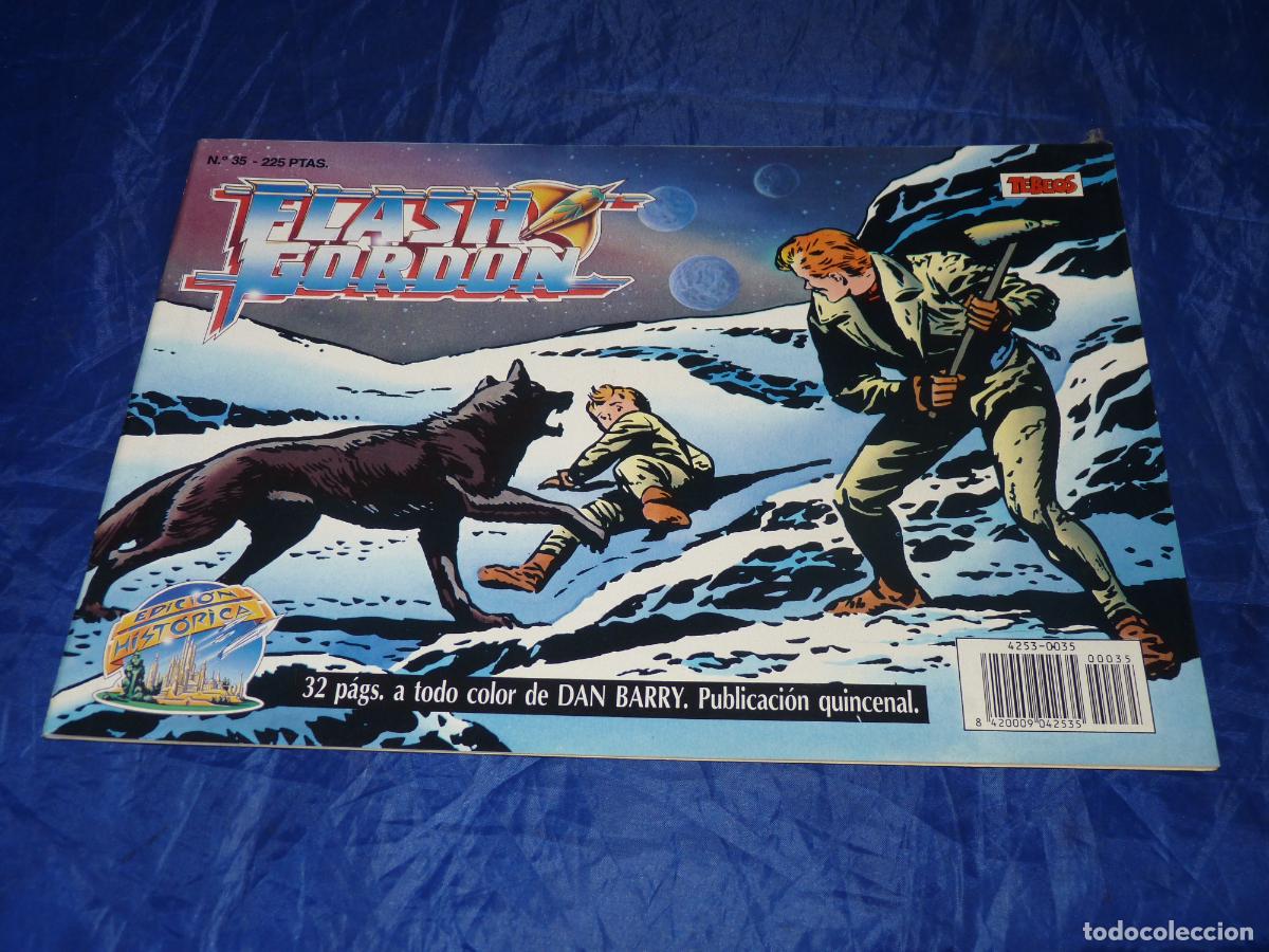 C&oacute;mics: FLASH GORDON, #35 EDICI&Oacute;N HIST&Oacute;RICA. EDICIONES B, OREFSLL - Foto 1