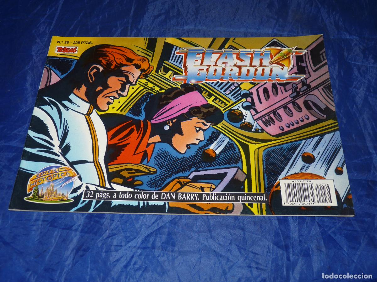 C&oacute;mics: FLASH GORDON, #36 EDICI&Oacute;N HIST&Oacute;RICA. EDICIONES B, OREFSLL