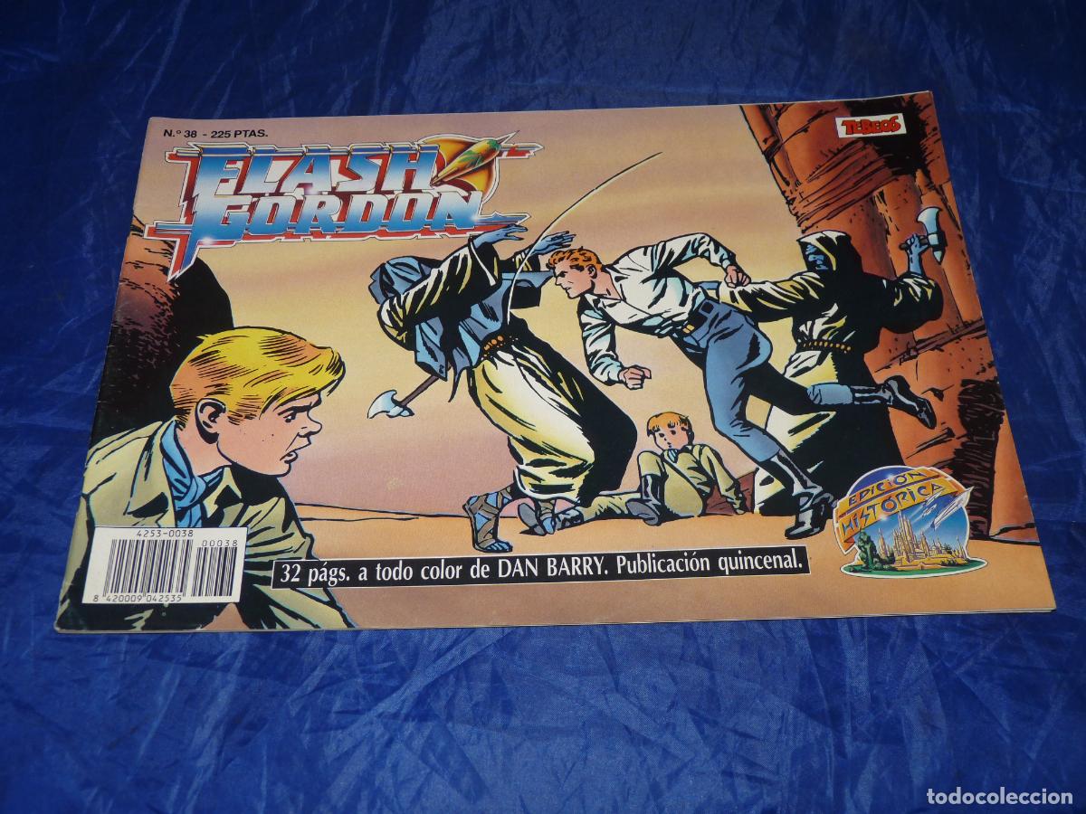 C&oacute;mics: FLASH GORDON, #38 EDICI&Oacute;N HIST&Oacute;RICA. EDICIONES B, OREFSLL - Foto 1