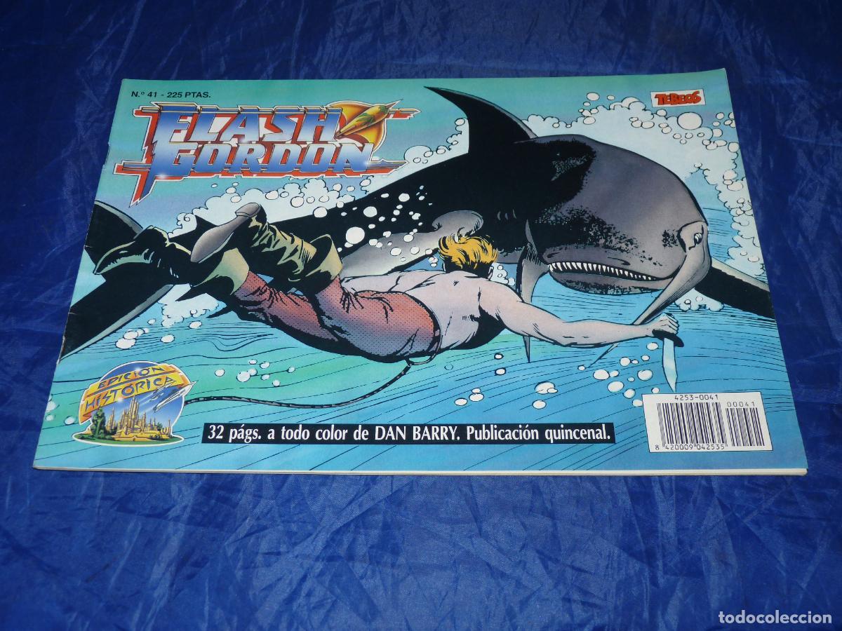 C&oacute;mics: FLASH GORDON, #41 EDICI&Oacute;N HIST&Oacute;RICA. EDICIONES B, OREFSLL - Foto 1