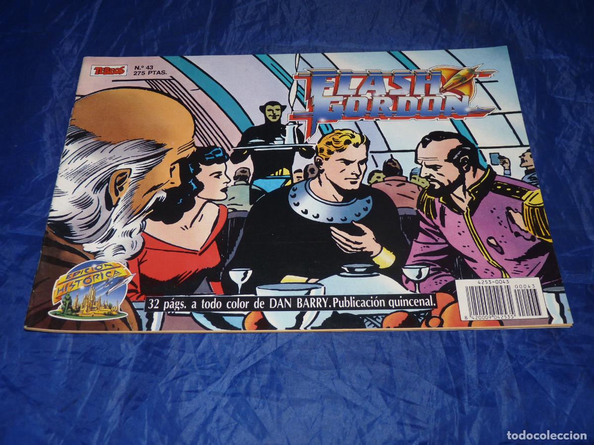 C&oacute;mics: FLASH GORDON, #43 EDICI&Oacute;N HIST&Oacute;RICA. EDICIONES B, OREFSLL - Foto 1
