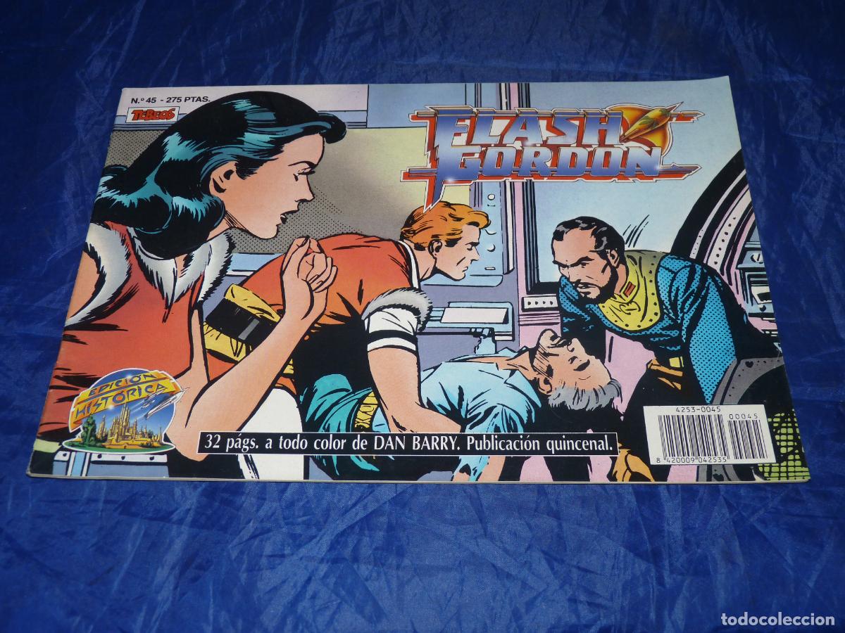 C&oacute;mics: FLASH GORDON, #45 EDICI&Oacute;N HIST&Oacute;RICA. EDICIONES B, OREFSLL - Foto 1
