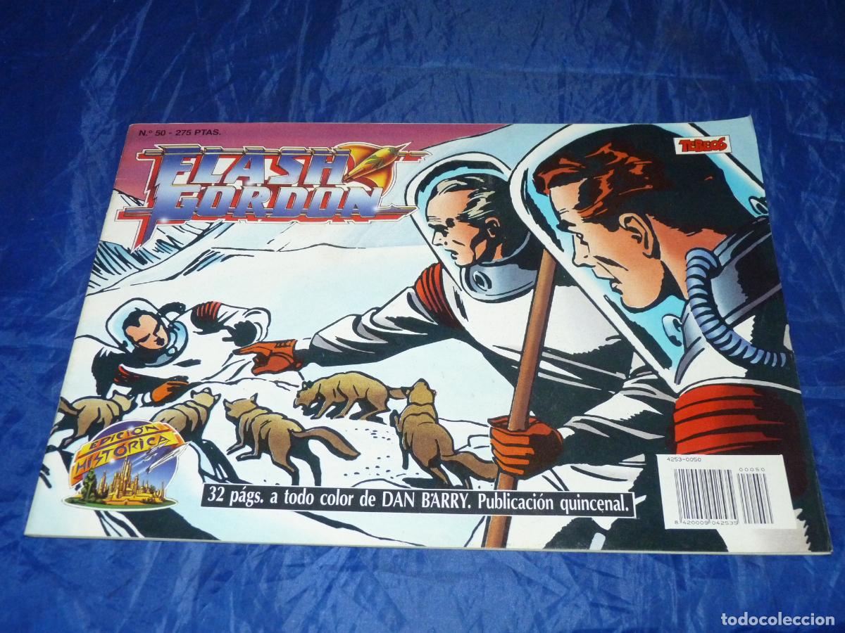 C&oacute;mics: FLASH GORDON, #50 EDICI&Oacute;N HIST&Oacute;RICA. EDICIONES B, OREFSLL - Foto 1