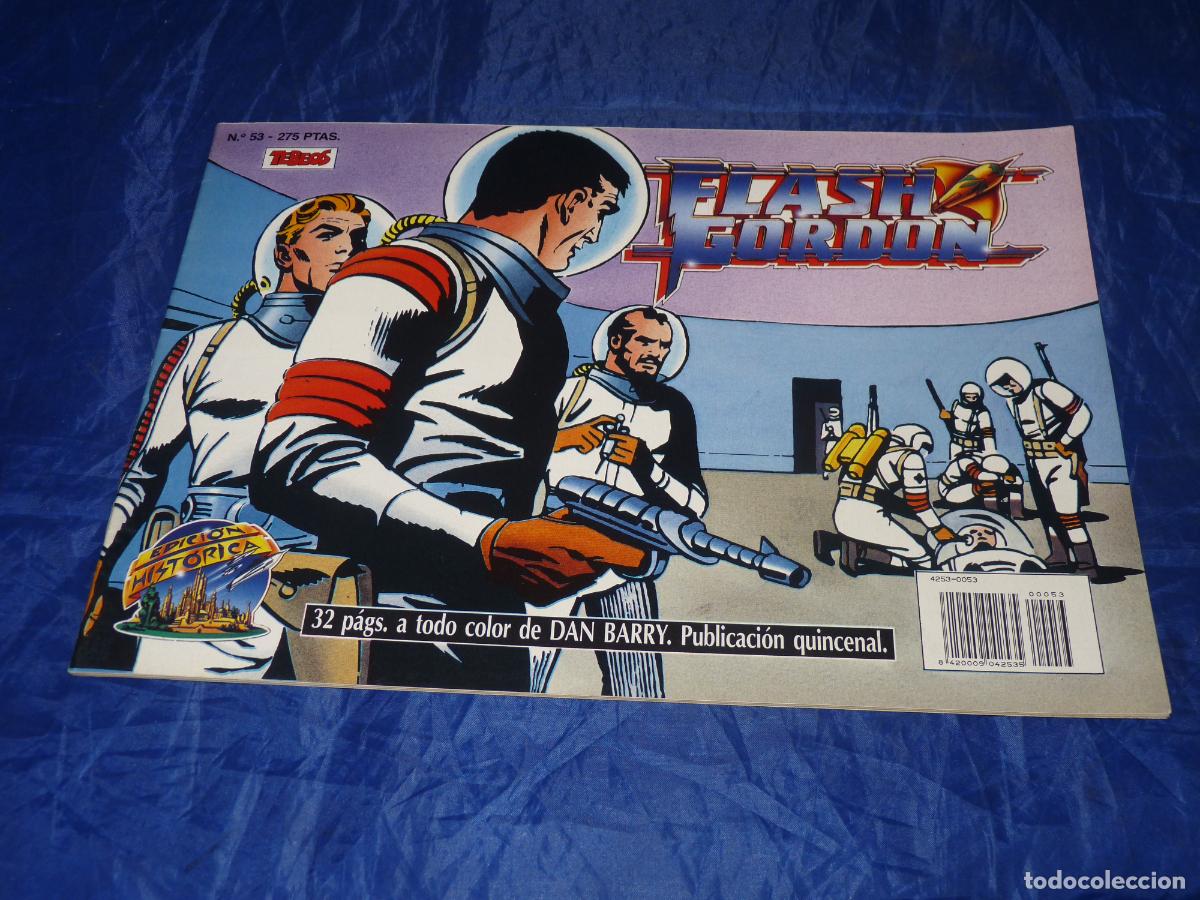 C&oacute;mics: FLASH GORDON, #53 EDICI&Oacute;N HIST&Oacute;RICA. EDICIONES B, OREFSLL - Foto 1