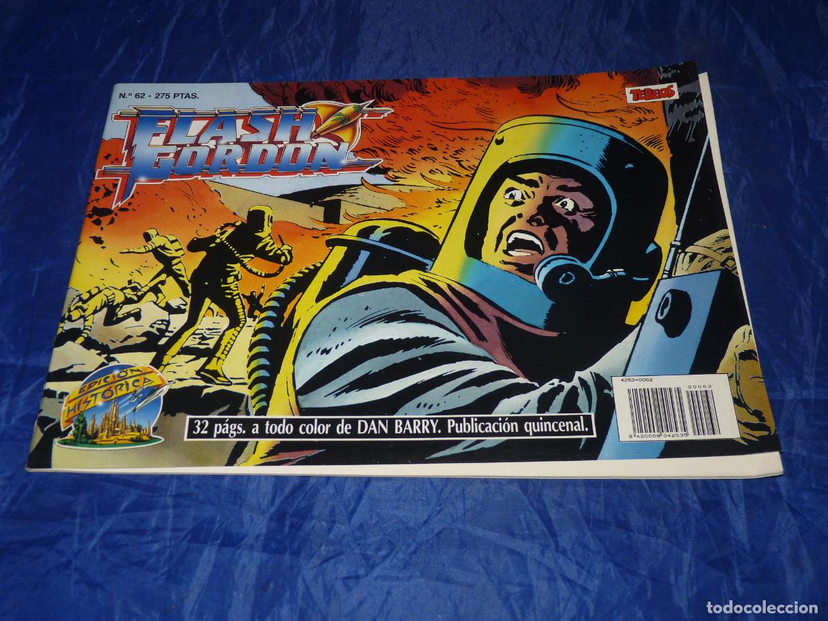 C&oacute;mics: FLASH GORDON, #62 EDICI&Oacute;N HIST&Oacute;RICA. EDICIONES B, OREFSLL - Foto 1