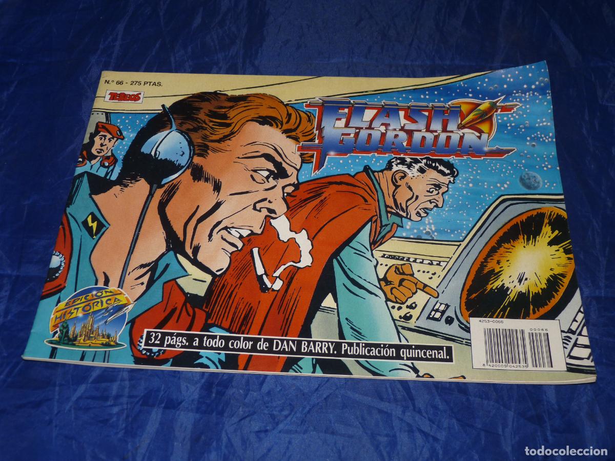 C&oacute;mics: FLASH GORDON, #66 EDICI&Oacute;N HIST&Oacute;RICA. EDICIONES B, OREFSLL - Foto 1