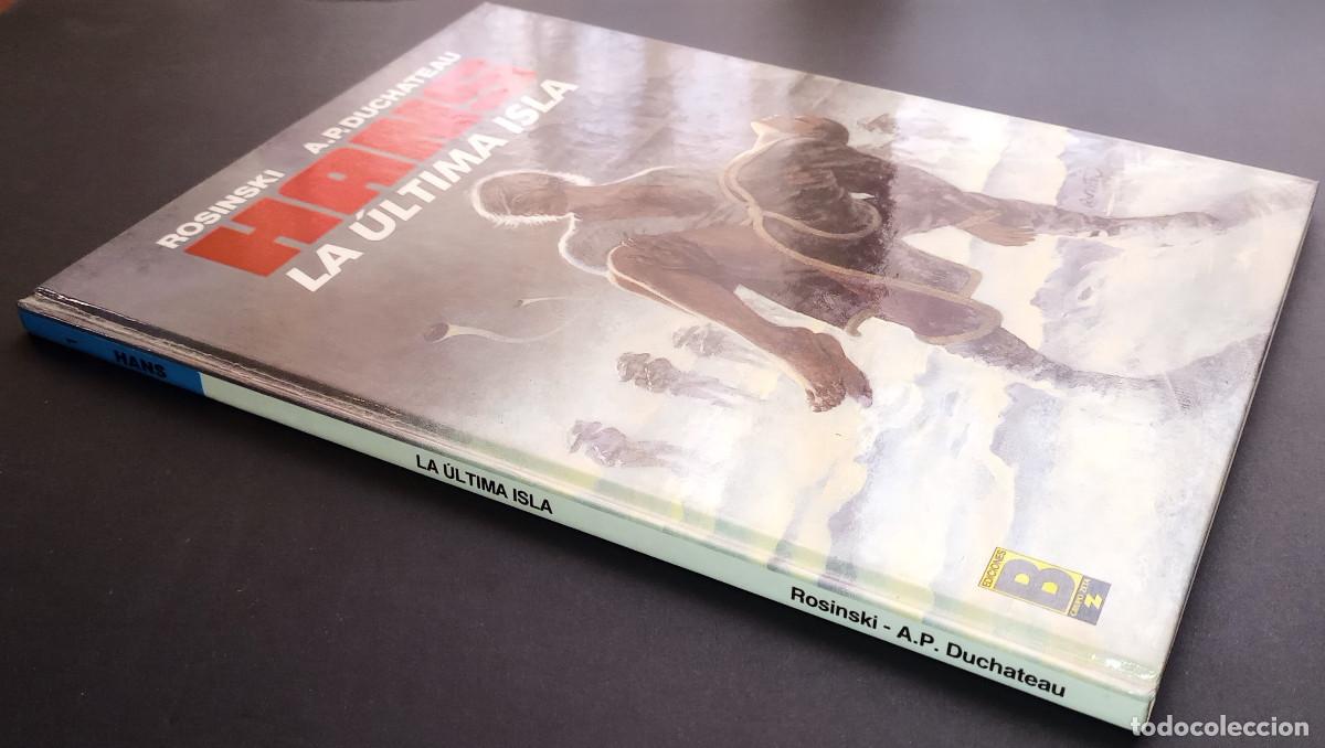 C&oacute;mics: HANS, LA &Uacute;LTIMA ISLA - ROSINSKI/A.P. DUCHATEAU - EDICIONES B, 1989 - Foto 3