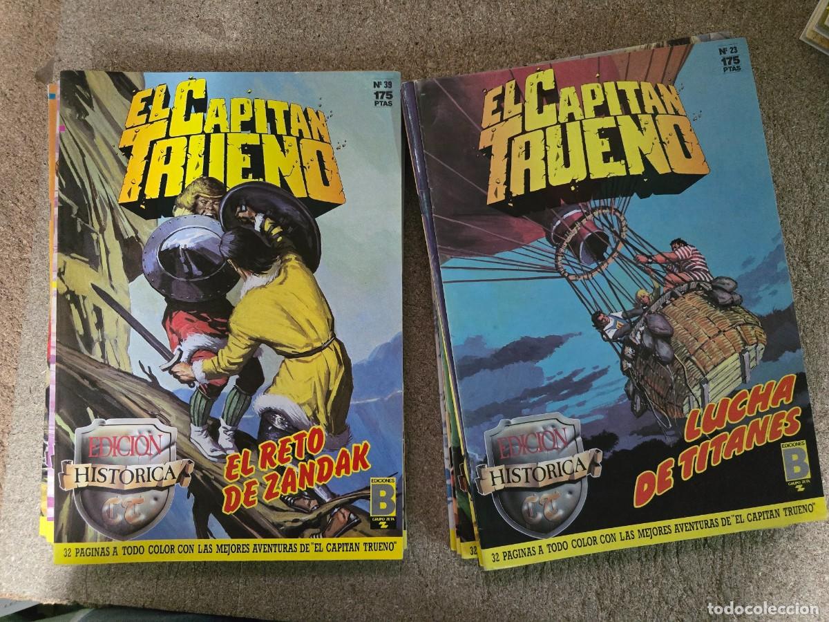 C&oacute;mics: El Capitan Trueno Edicion Historica.Lote 29 Tebeos + Poster.Ediciones B