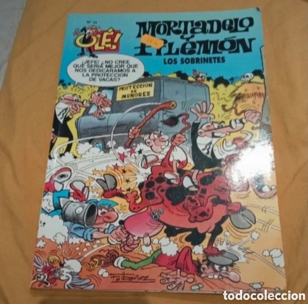 C&oacute;mics: Comic Mortadelo y Filemon Los Sobrinetes Colecci&oacute;n Ol&eacute; 19 Ediciones B