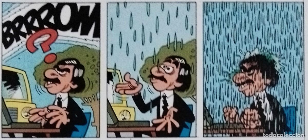 C&oacute;mics: Tarjeta, tira Francisco Ib&aacute;&ntilde;ez 13x6cm. (Gastos de preparaci&oacute;n mas env&iacute;o pen&iacute;nsula 7&euro;).