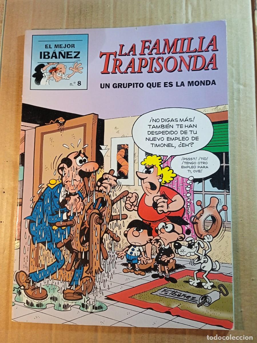 Fumetti: EL MEJOR IBA&Ntilde;EZ LA FAMILIA TRAPISONDA EN UN GRUPITO QUE ES LA MONDA N&ordm; 8