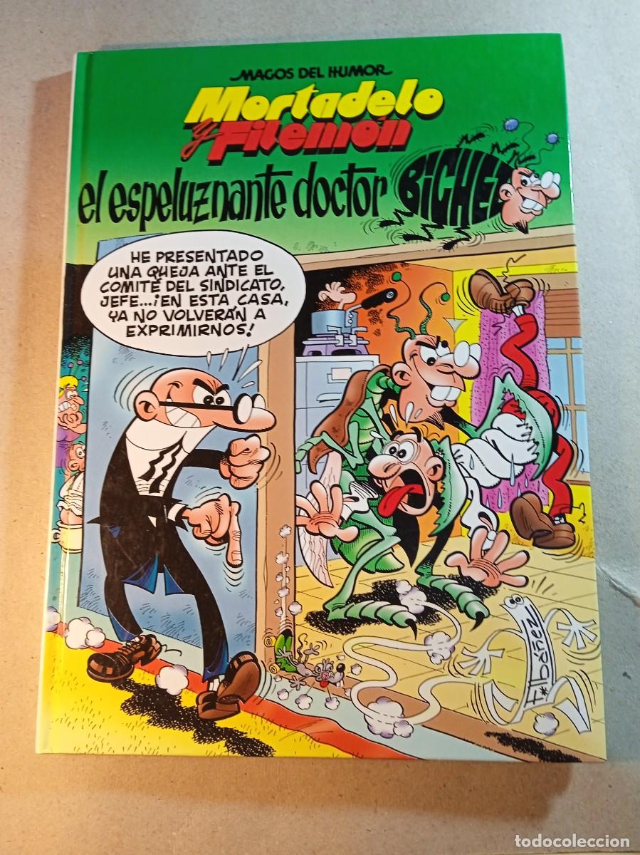 Fumetti: MAGOS DEL HUMOR MORTADELO Y FILEMON EN EL ESPELUZNANTE DOCTOR BICHEZ TAPA DURA