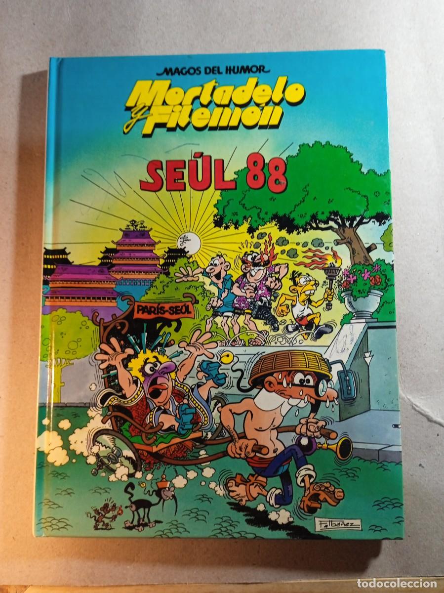 Comics: MAGOS DEL HUMOR MORTADELO Y FILEMON EN SEUL 88 TAPA DURA