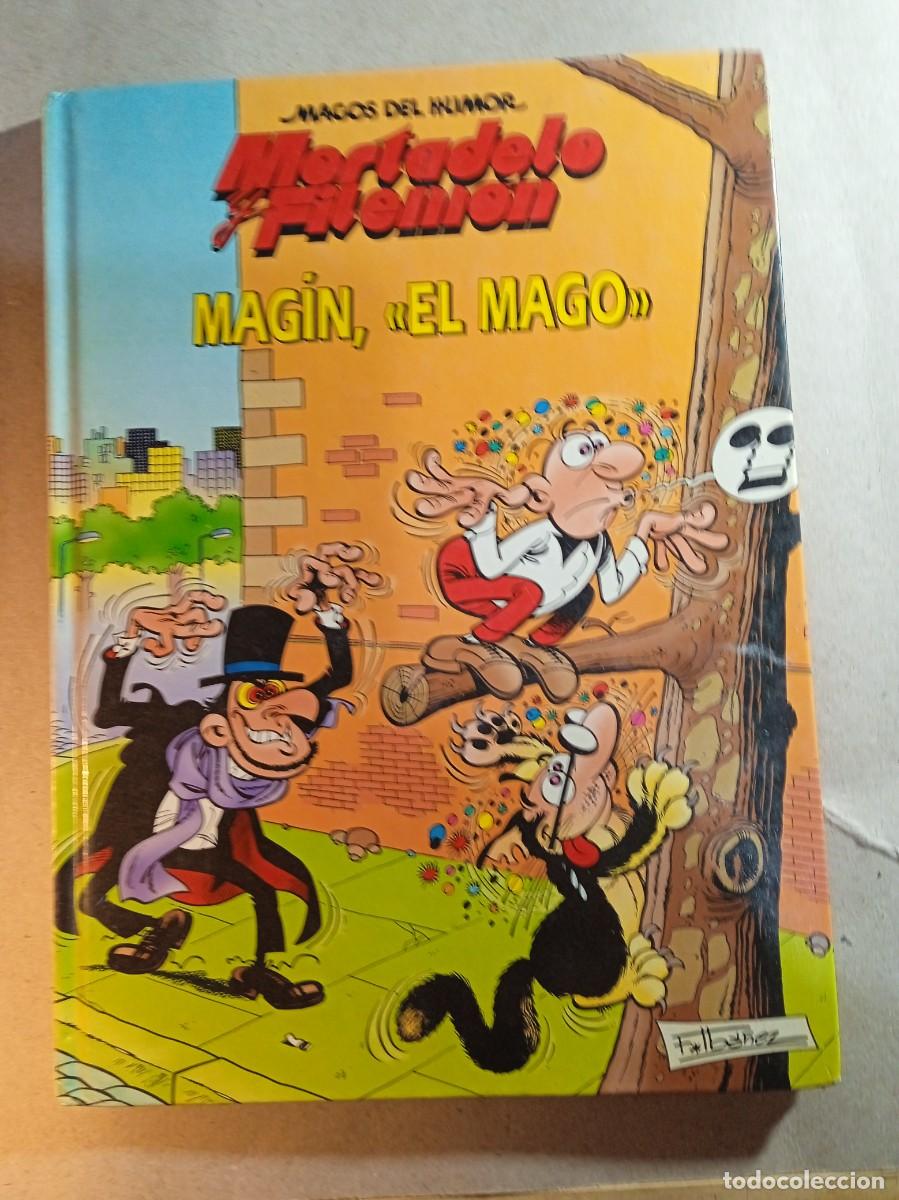 Comics: MAGOS DEL HUMOR MORTADELO Y FILEMON EN MAGIN EL MAGO TAPA DURA