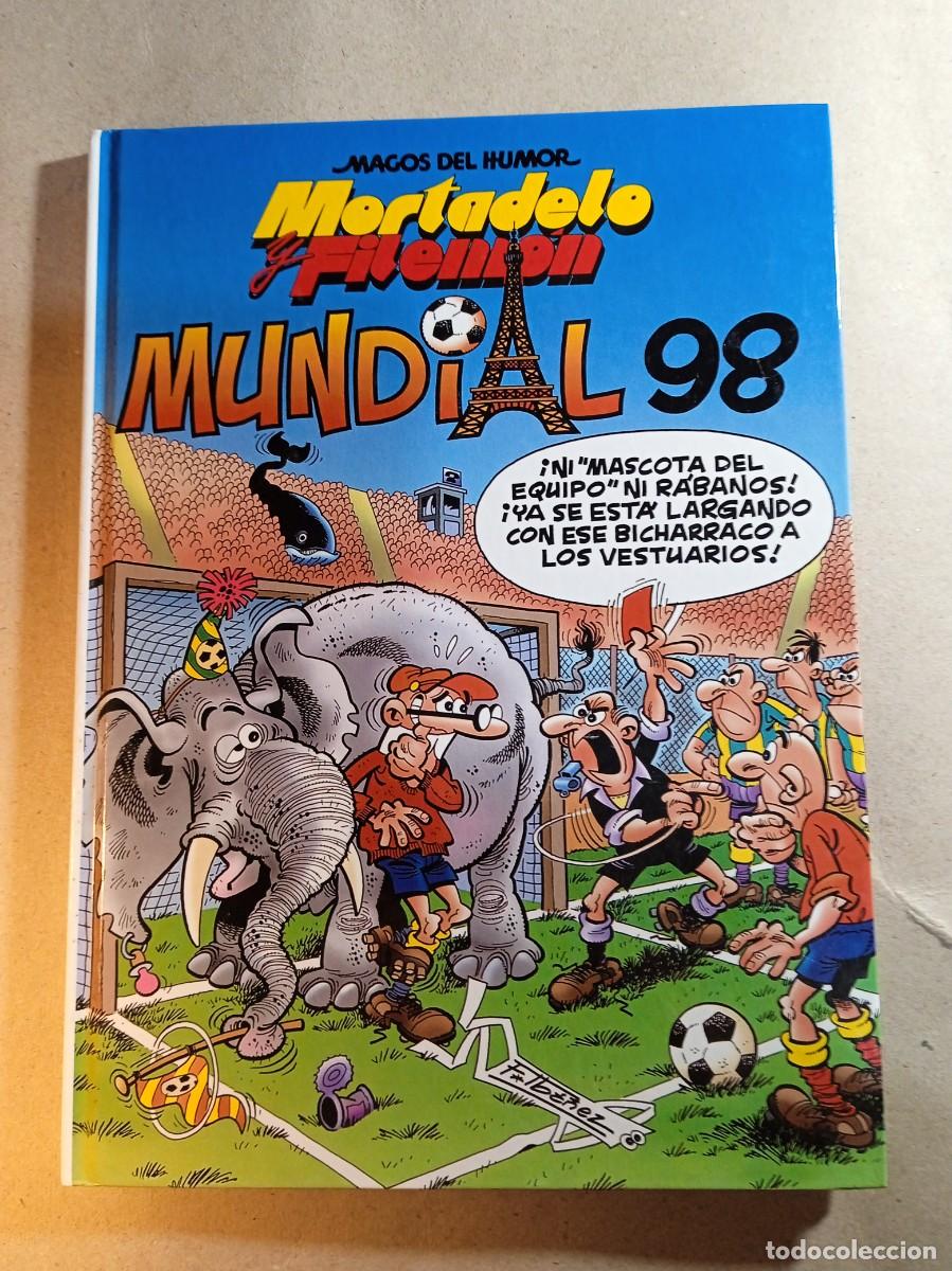 Comics: MAGOS DEL HUMOR MORTADELO Y FILEMON EN MUNDIAL 98 TAPA DURA