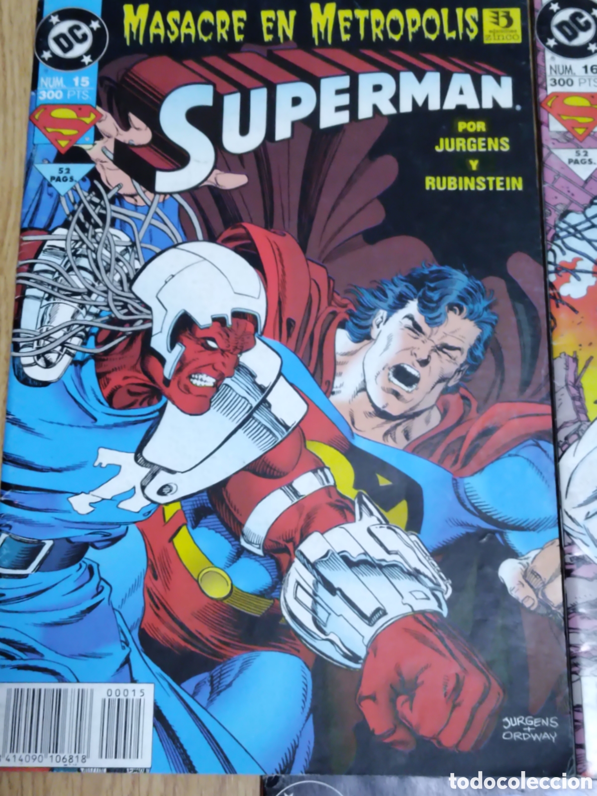 C&oacute;mics: Tres c&oacute;mic Superman a&ntilde;os 90 en espa&ntilde;ol - Foto 2