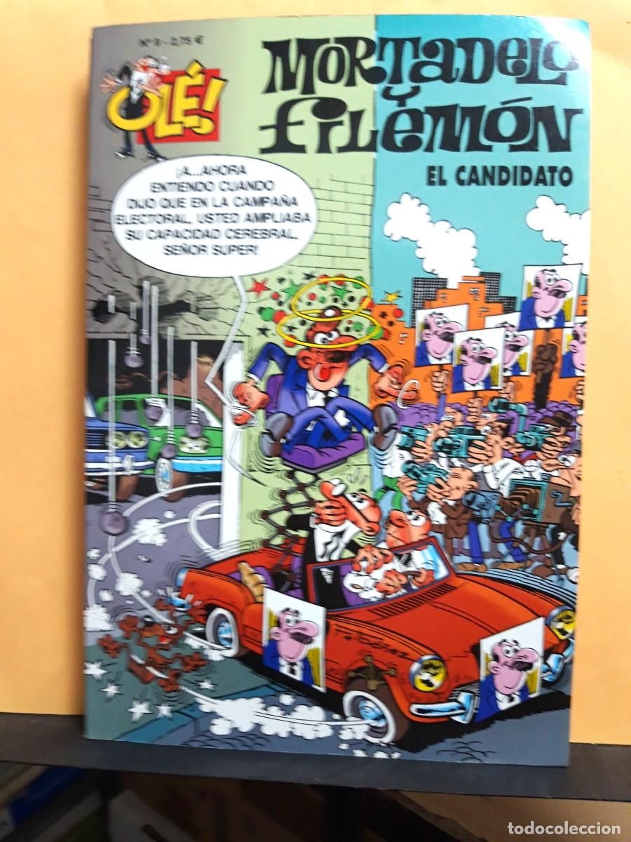 C&oacute;mics: MORTADELO Y FILEM&Oacute;N. OL&Eacute; N&ordm; 9. EL CANDIDATO. EDICIONES B