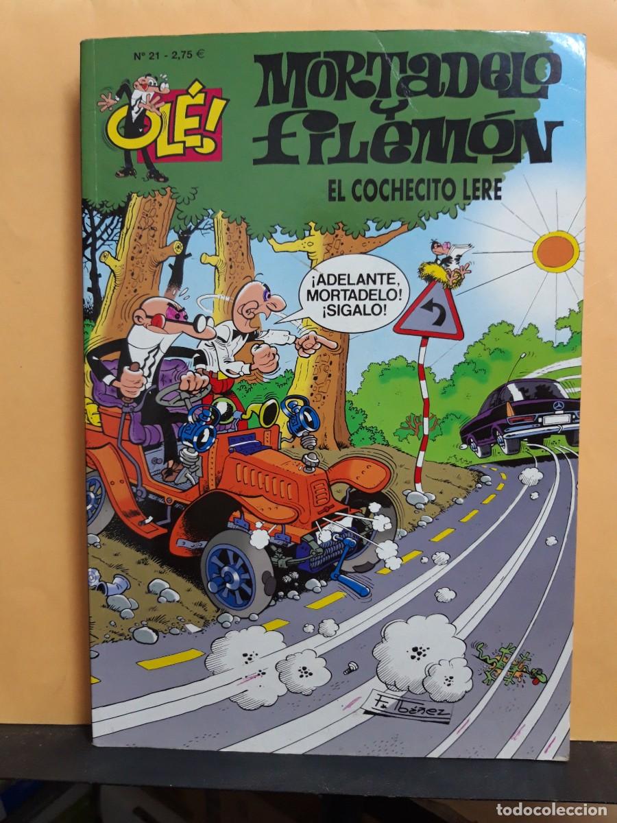 C&oacute;mics: MORTADELO Y FILEM&Oacute;N. OL&Eacute; N&ordm; 21. EL COCHECITO LER&Eacute;. EDICIONES B