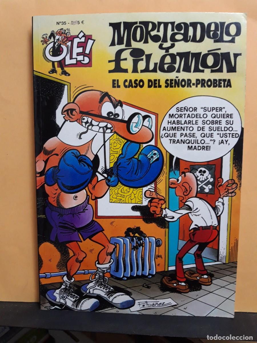 C&oacute;mics: MORTADELO Y FILEM&Oacute;N. OL&Eacute; N&ordm; 35. EL CASO DEL SE&Ntilde;OR PROBETA. EDICIONES B