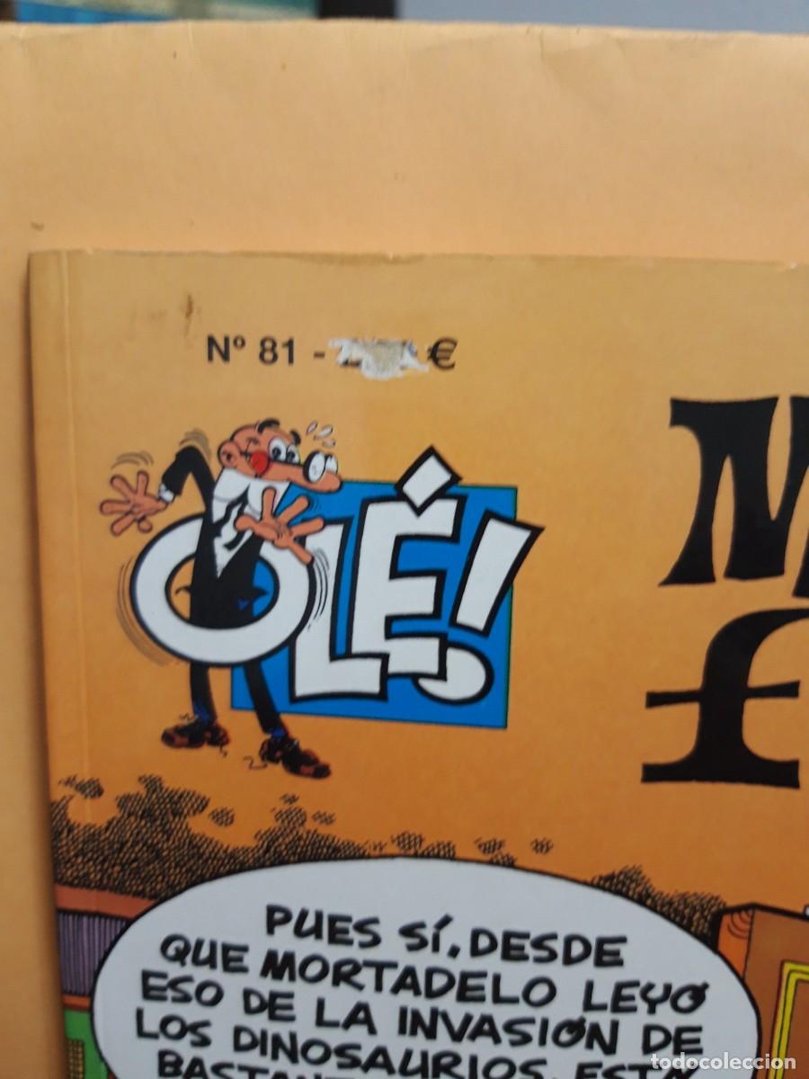C&oacute;mics: MORTADELO Y FILEM&Oacute;N. OL&Eacute; N&ordm; 81. DINOSAURIOS. EDICIONES B - Foto 2