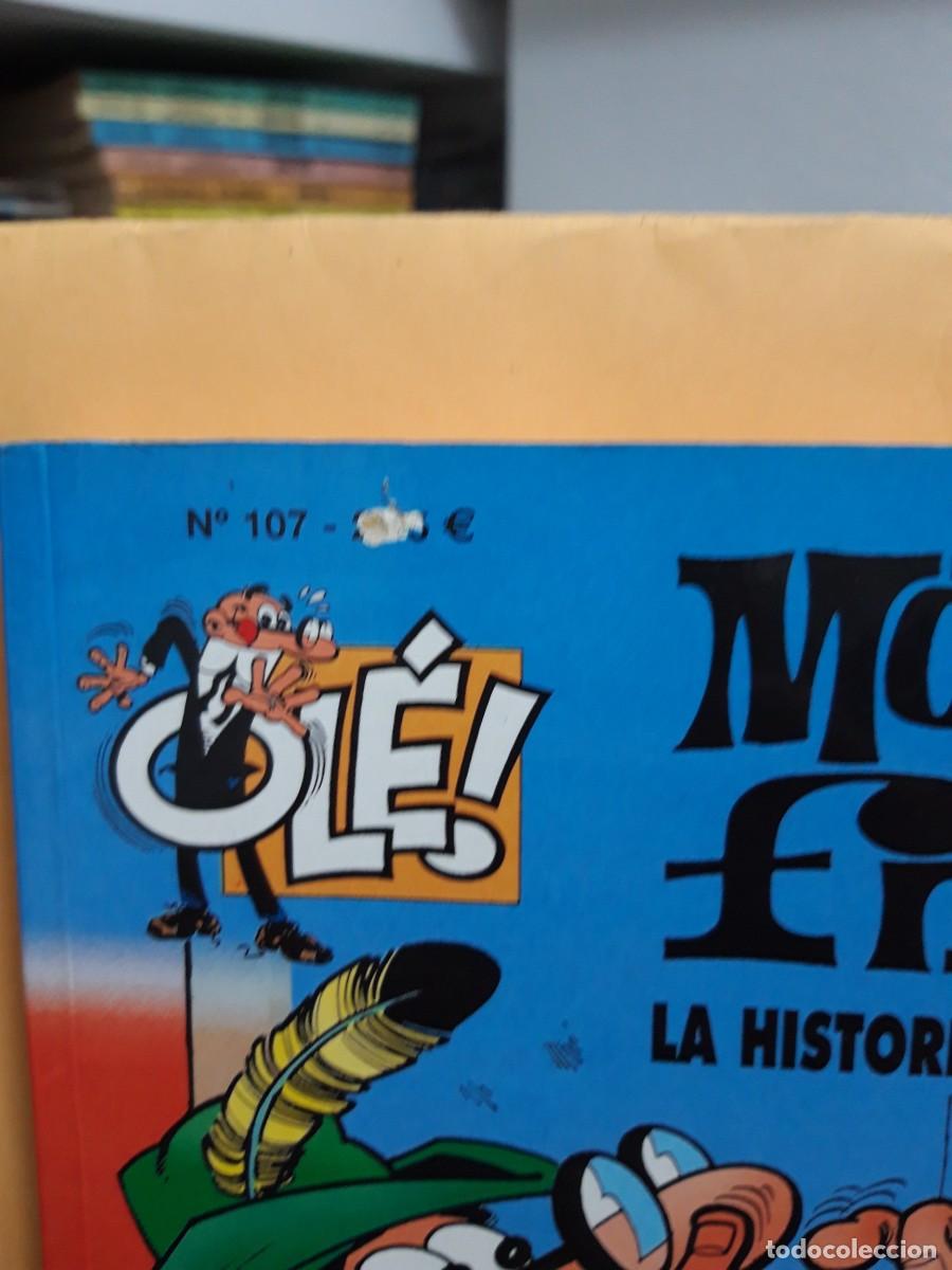 C&oacute;mics: MORTADELO Y FILEM&Oacute;N. OL&Eacute; N&ordm; 107. LA HISTORIA DE MORTADELO Y FILEM&Oacute;N. EDICIONES B - Foto 2