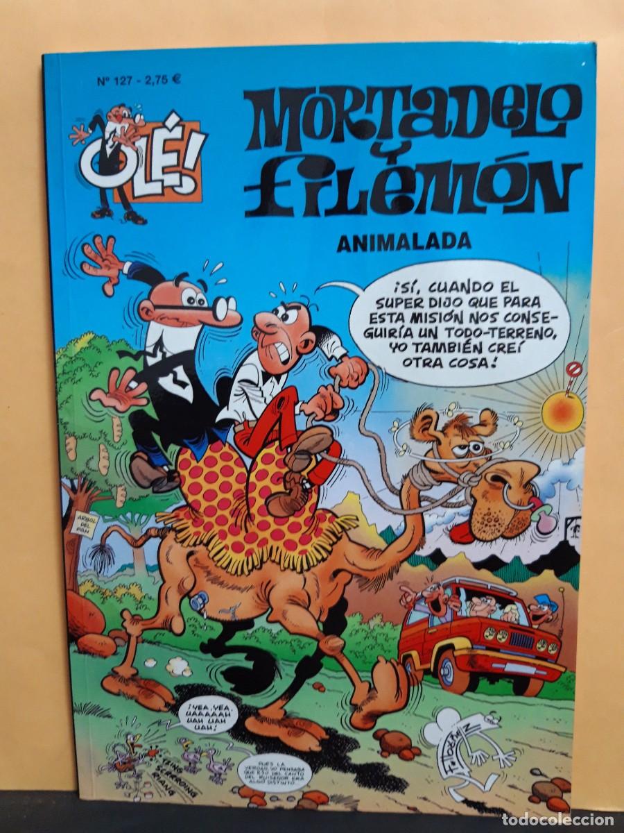 C&oacute;mics: MORTADELO Y FILEM&Oacute;N. OL&Eacute; N&ordm; 127. ANIMALADA. EDICIONES B