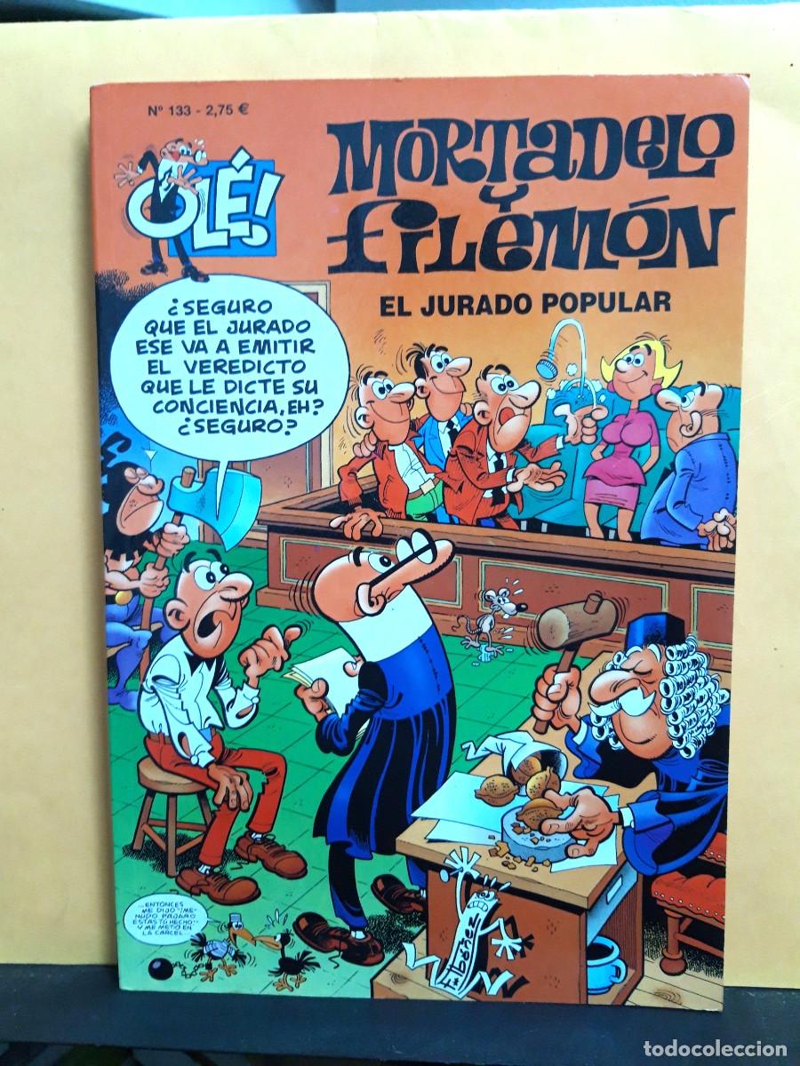C&oacute;mics: MORTADELO Y FILEM&Oacute;N. OL&Eacute; N&ordm; 133. EL JURADO POPULAR. EDICIONES B