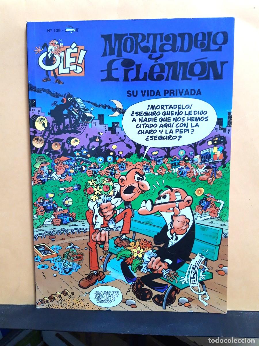 C&oacute;mics: MORTADELO Y FILEM&Oacute;N. OL&Eacute; N&ordm; 139. SU VIDA PRIVADA. EDICIONES B - Foto 1