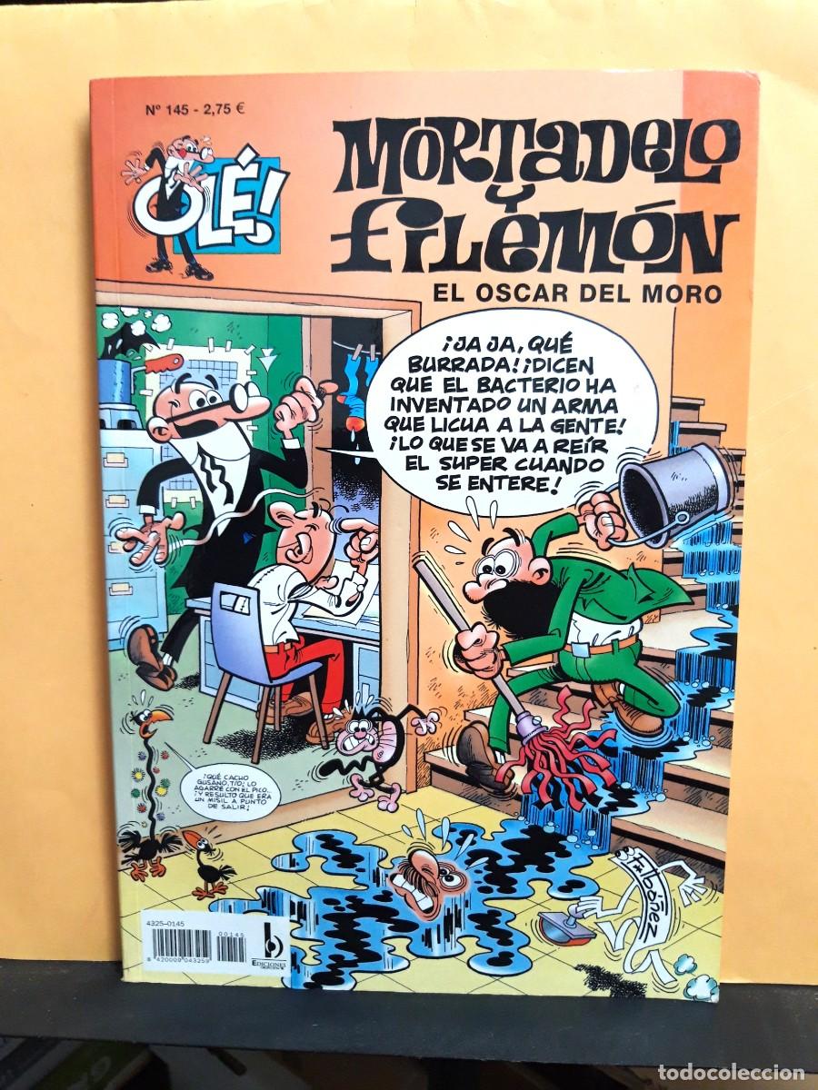 C&oacute;mics: MORTADELO Y FILEM&Oacute;N. OL&Eacute; N&ordm; 145. EL OSCAR DEL MORO. EDICIONES B