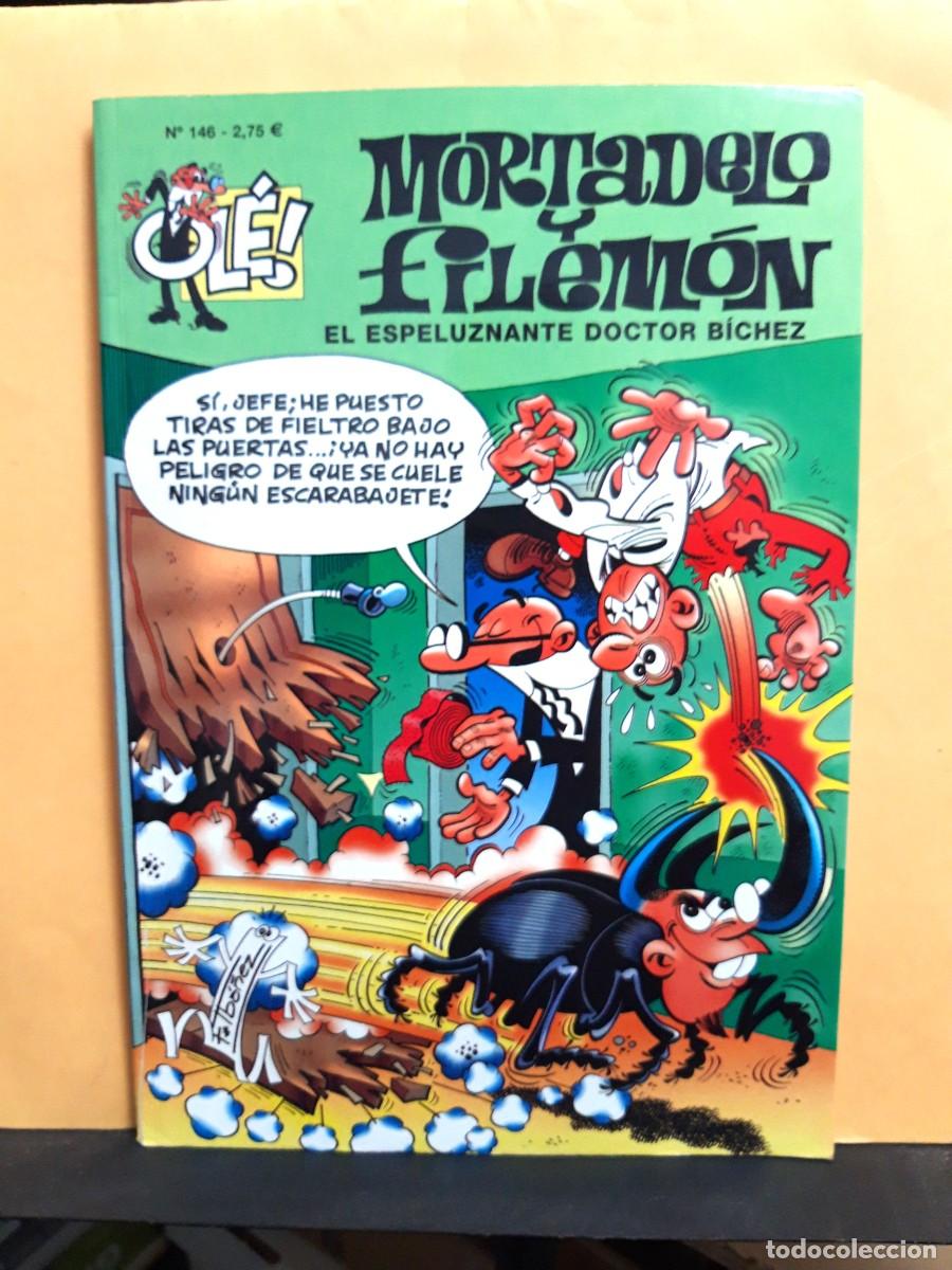 C&oacute;mics: MORTADELO Y FILEM&Oacute;N. OL&Eacute; N&ordm; 146. EL ESPELUZNANTE DOCTOR BICHEZ. EDICIONES B