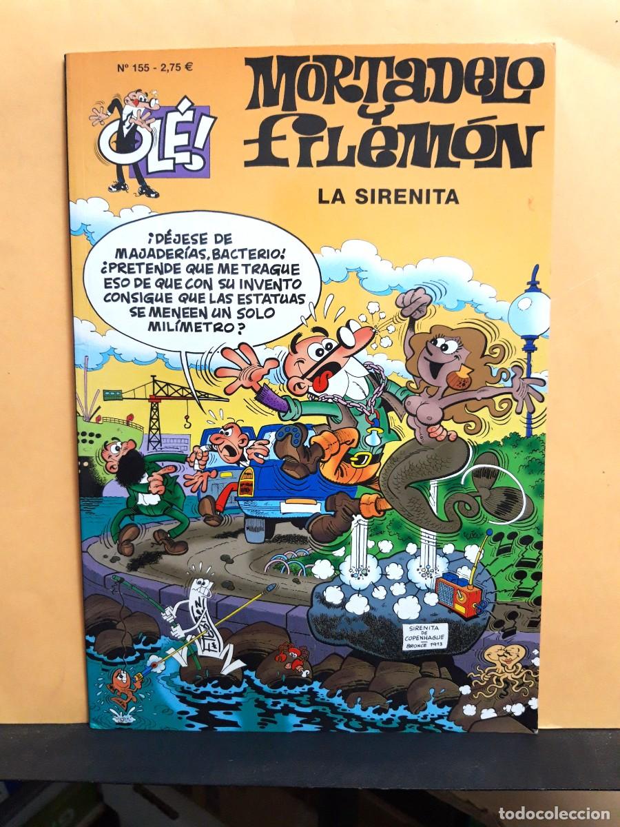 C&oacute;mics: MORTADELO Y FILEM&Oacute;N. OL&Eacute; N&ordm; 155. LA SIRENITA. EDICIONES B - Foto 1