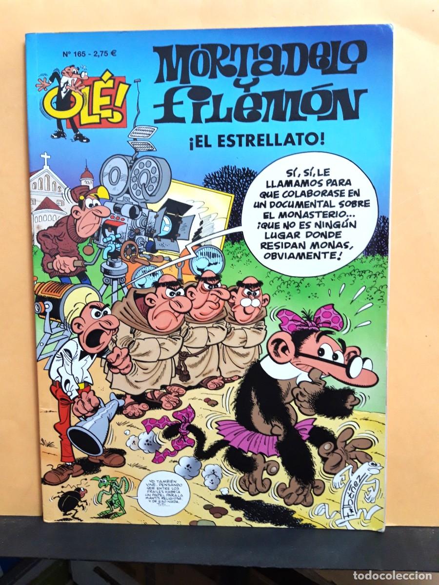 C&oacute;mics: MORTADELO Y FILEM&Oacute;N. OL&Eacute; N&ordm; 165. &iexcl;EL ESTRELLATO!. EDICIONES B - Foto 1