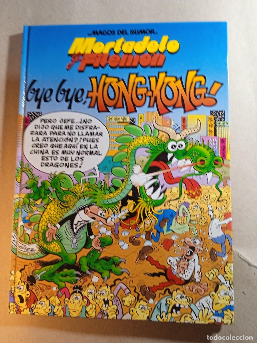 Fumetti: MAGOS DEL HUMOR MORTADELO Y FILEMON EN BYE BYE HONG - KONG TAPA DURA