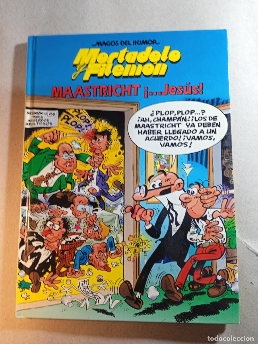 Fumetti: MAGOS DEL HUMOR MORTADELO Y FILEMON EN MAASTRICHT... JESUS TAPA DURA