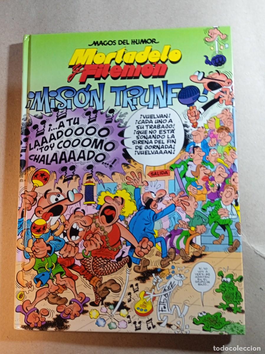 Fumetti: MAGOS DEL HUMOR MORTADELO Y FILEMON EN MISION TRIUNFO TAPA DURA