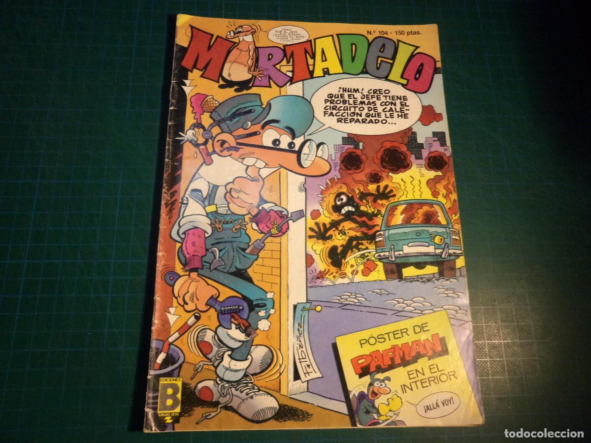 C&oacute;mics: Mortadelo. N&ordm; 104. ediciones B. (Ref. 21-B)