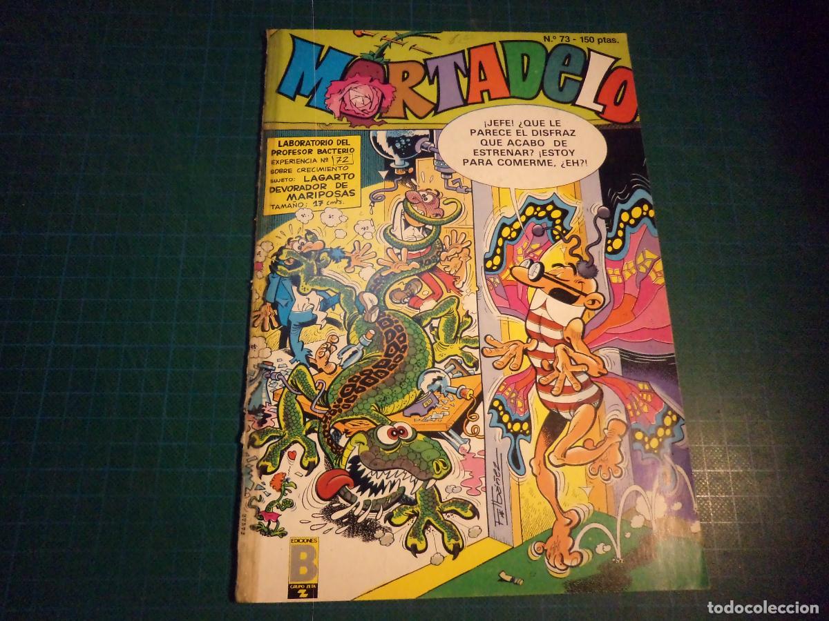 C&oacute;mics: Mortadelo. N&ordm; 73. Ediciones B. Procede de retapado. (Ref. 21-B)